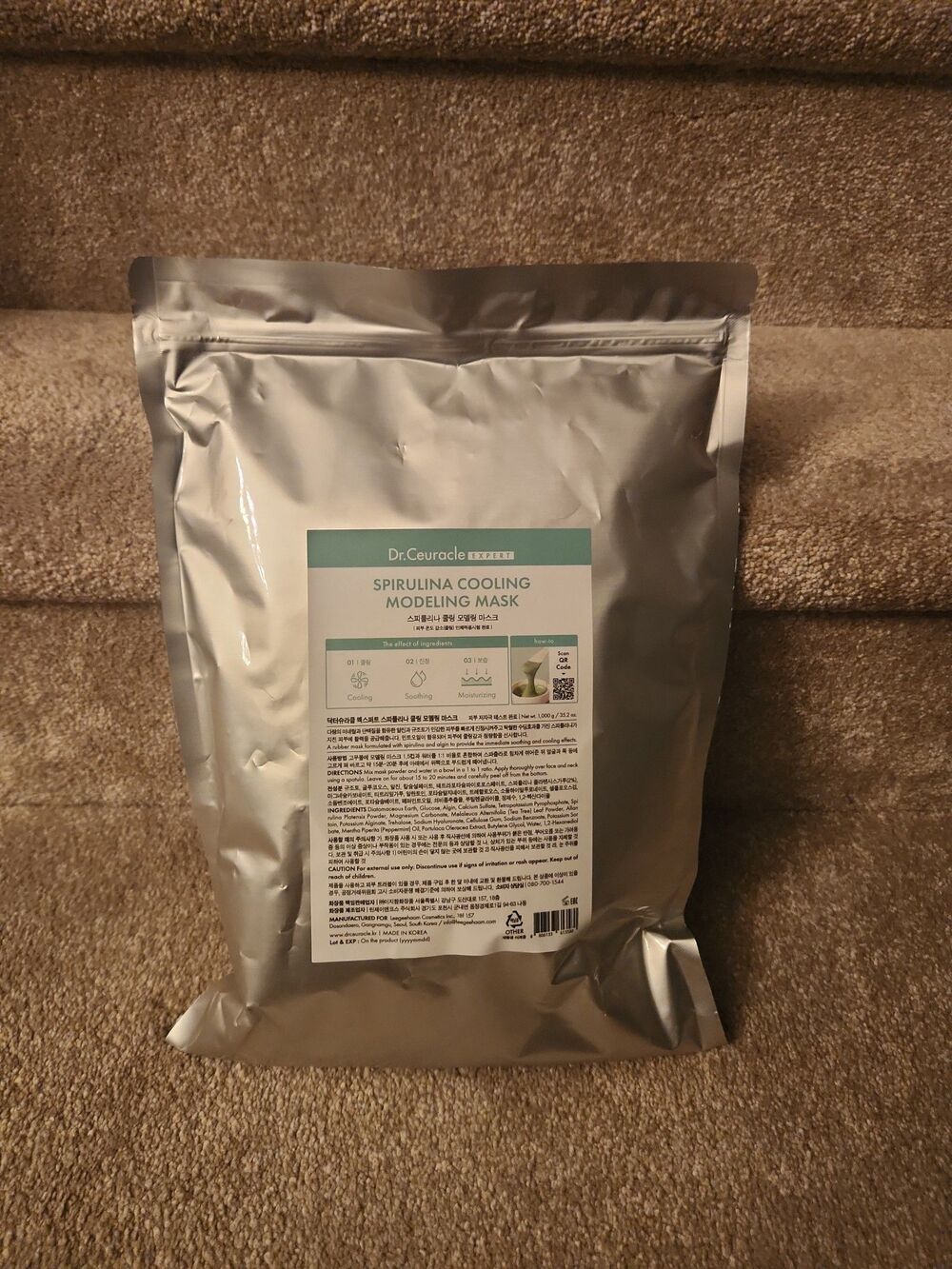 Dr. Ceuracle Expert Spirulina Cooling Modeling Mask NIB